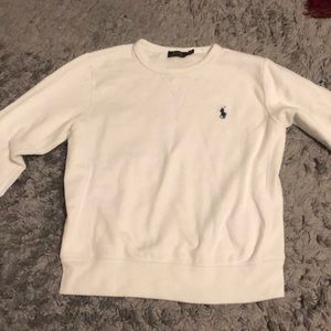 White Polo Crewneck